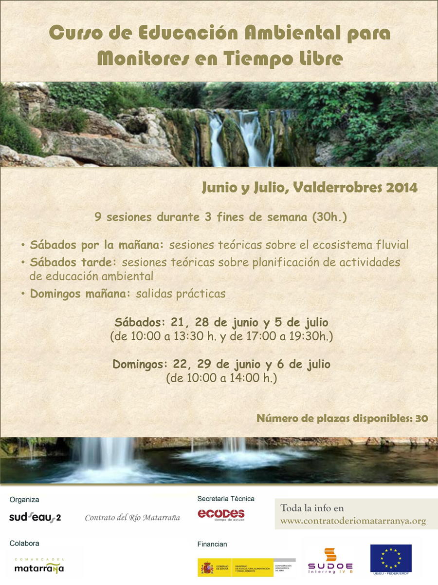Curso de Educación Ambiental para Monitores en Tiempo Libre