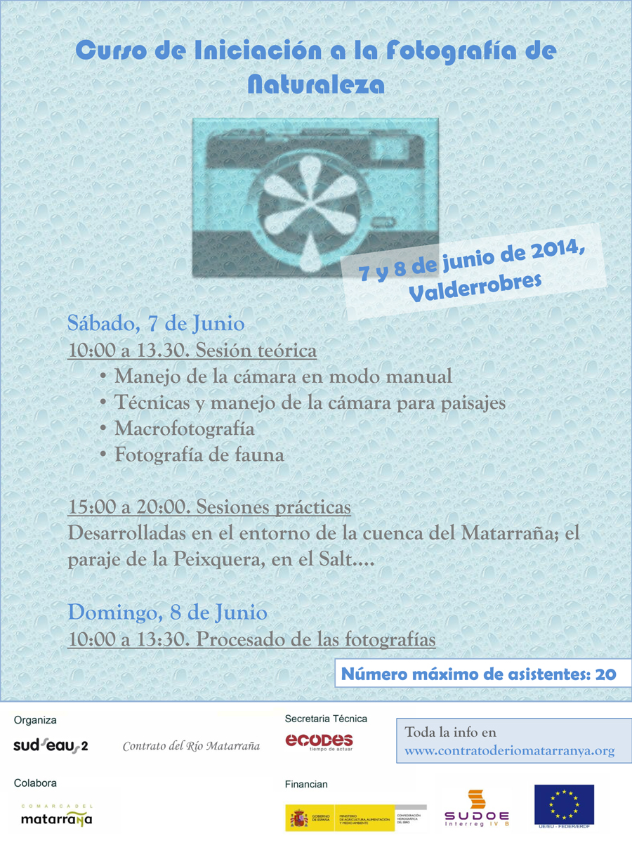 Curso de Iniciación a la Fotografía de Naturaleza